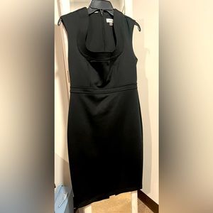 Calvin Klein black sheath dress, size 8.